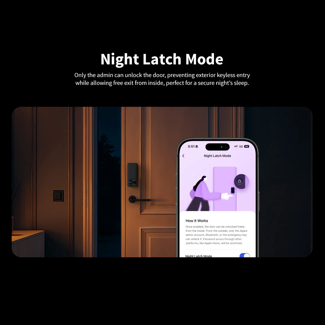 Aqara Smart Lock U400 with M100 Kit - Image 12