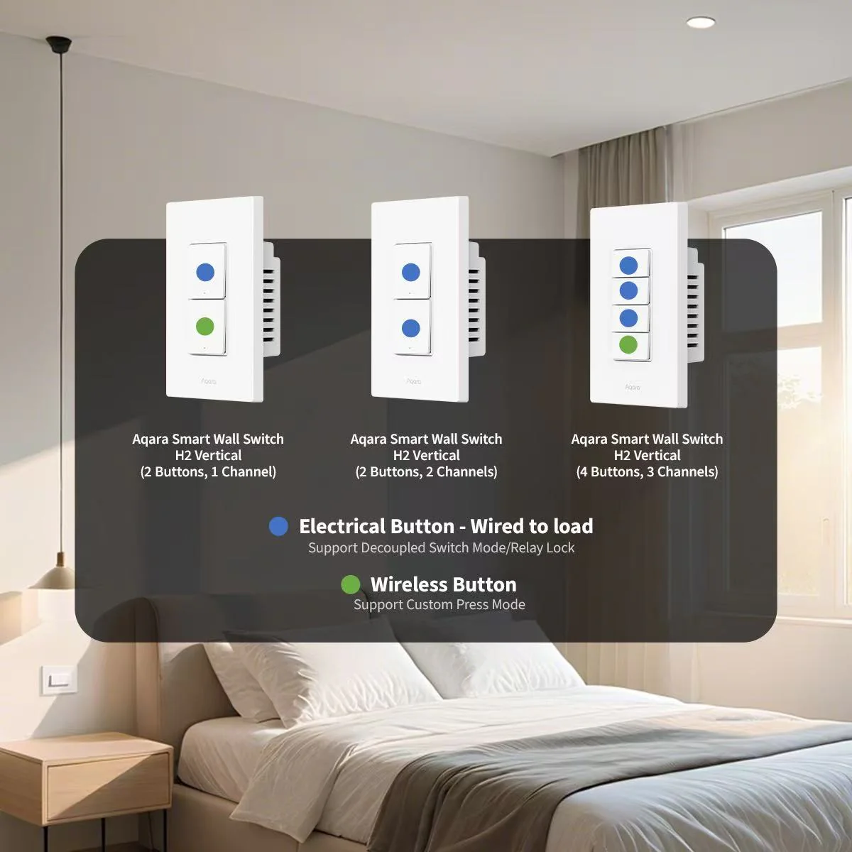 Aqara Smart Wall Switch H2 (Vertical) - Image 8
