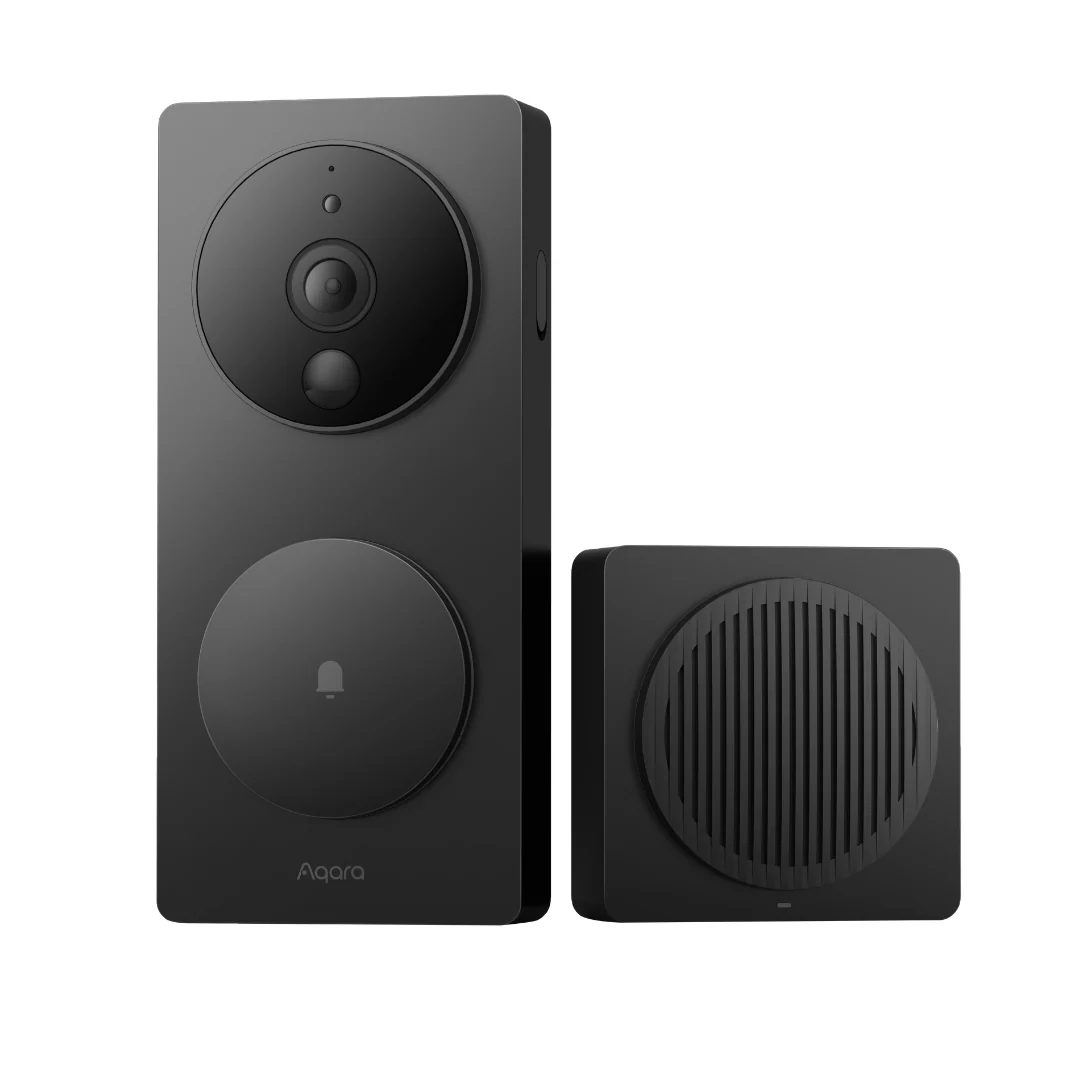 Aqara Smart Video Doorbell G4 with Chime (Black)